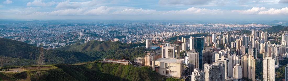 Vista aérea de Belo Horizonte