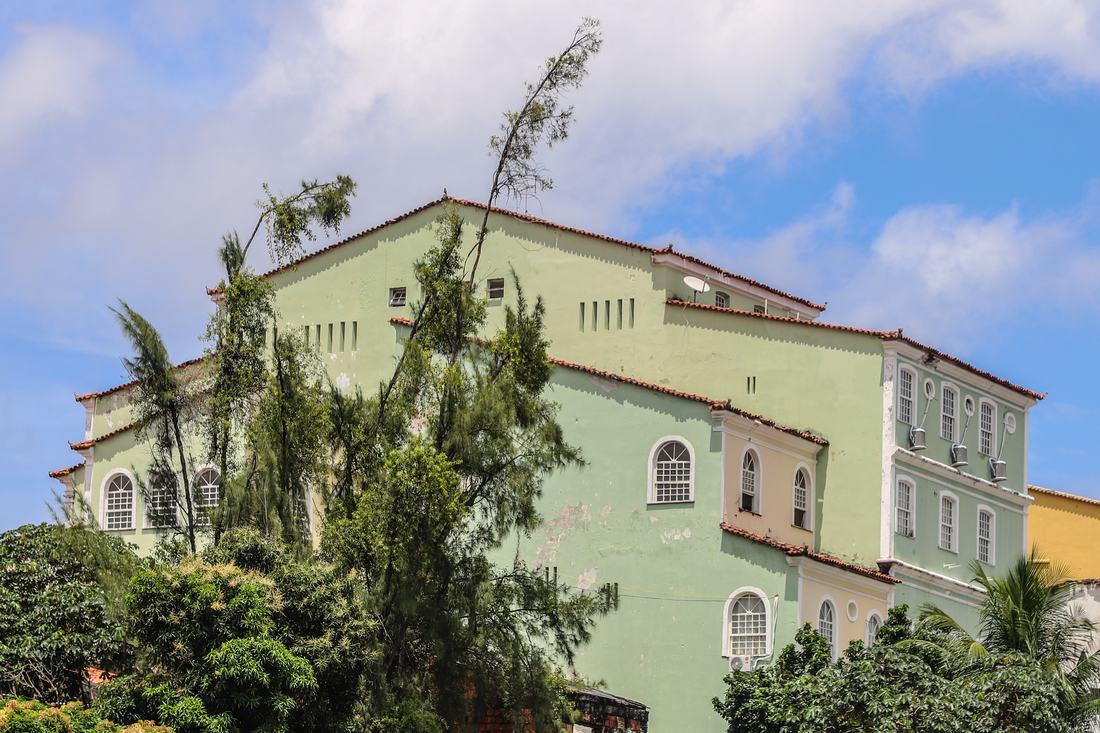 Sobrados na Rua Alfredo de Brito, em Salvador