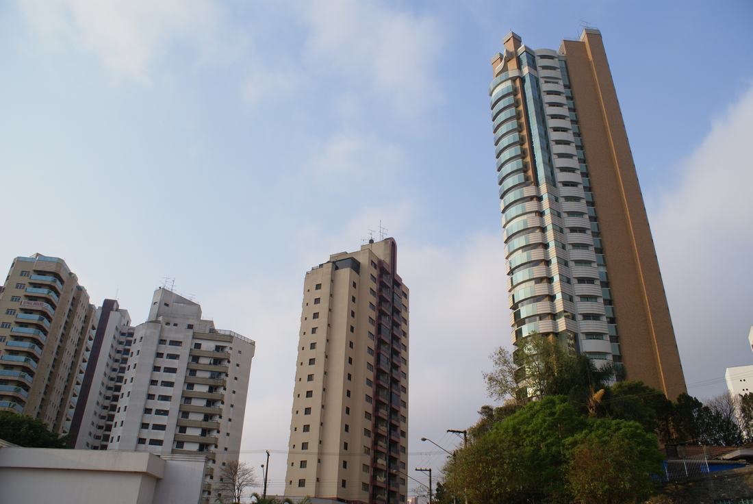 Edifícios no Jardim Anália Franco, em São Paulo