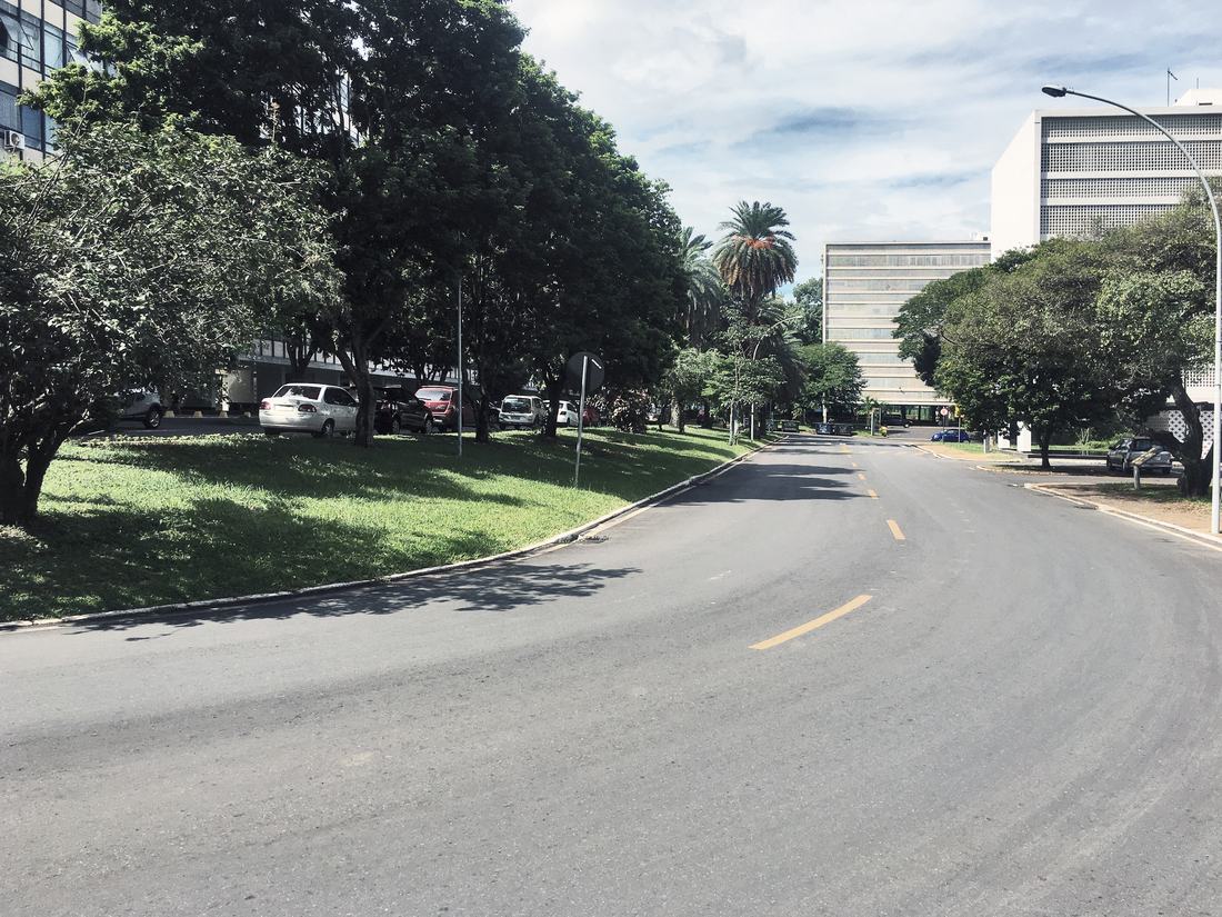 Blocos de superquadra em Brasília